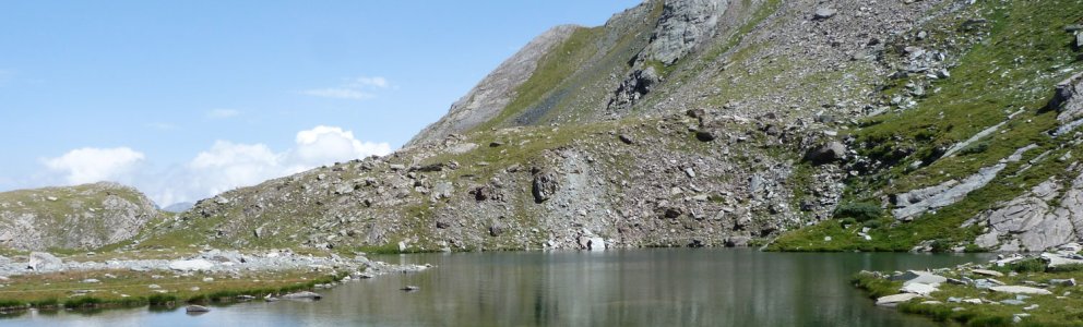 Le lac Baricle à Ristolas