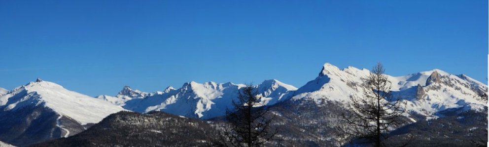 Le Queyras et ses montagnes vues des hauts d'Arvieux