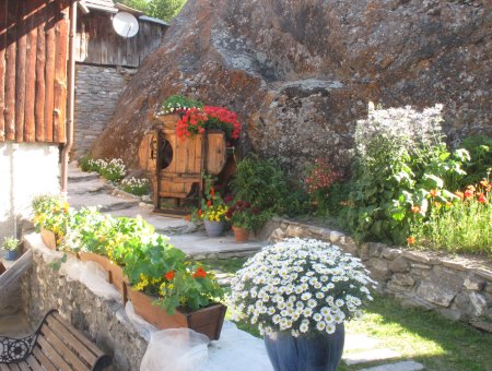acces arriere chalet rochebrune a saint veran
