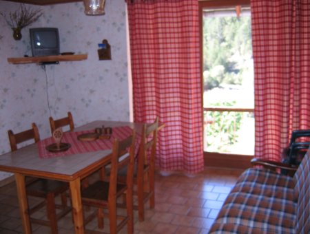 séjour avec le balcon