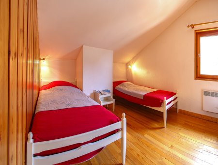 Chambre 2 lits 1 place, 2nd