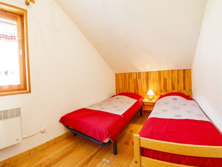 Chambre 2 lits 1 place, 2nd