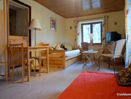 Salon de l'appartement Ancolie