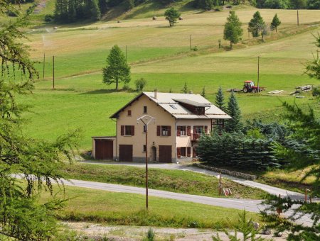 vue de la maison 