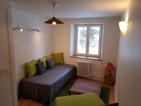 Petit salon Appartement Lauzon Arvieux en Queyras