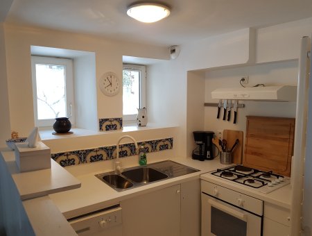 Cuisine Appartement Lauzon Arvieux en Queyras