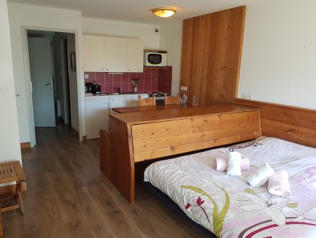 Salon / cuisine Appartement "Centauré" Arvieux en Queyras