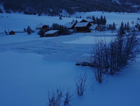 vue du studio sur les pistes 