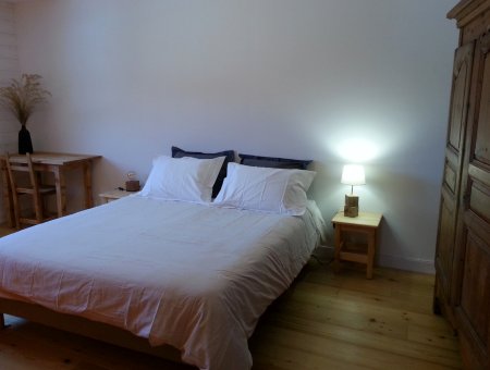 Chambre 1 appartement Soleil Chalet Rochebrune