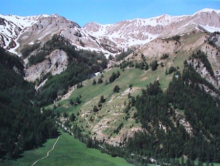 vue du balcon
