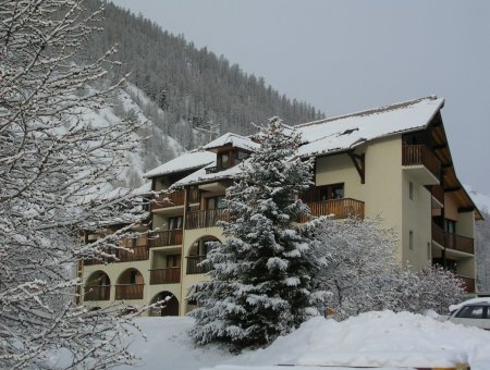 Sous la neige ...