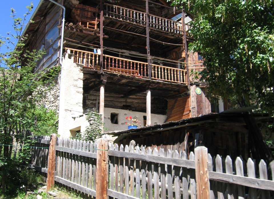 le chalet en été
