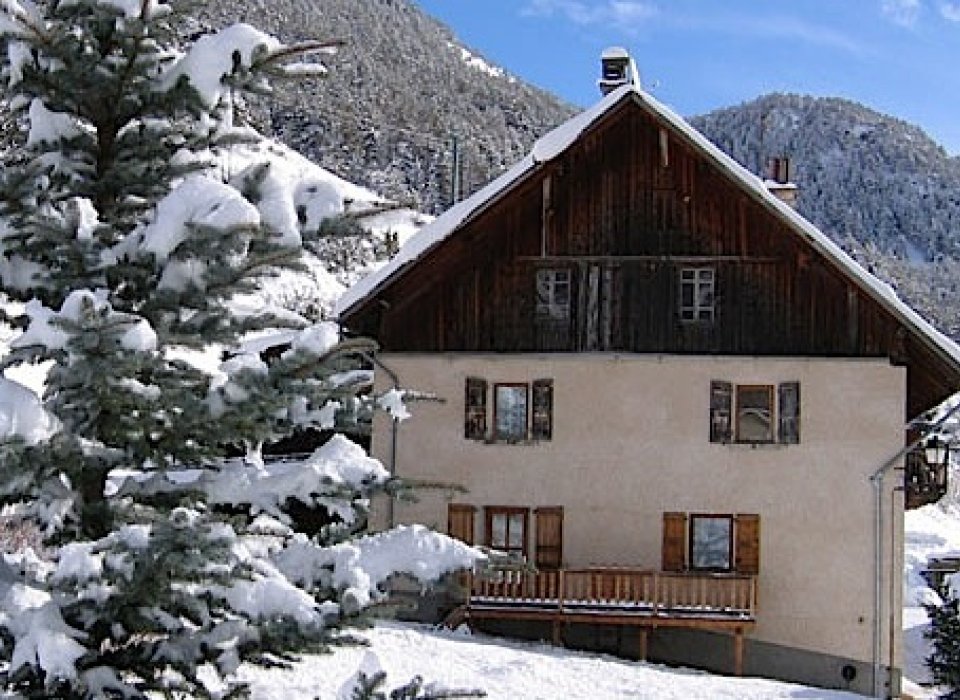 les Moulins l'hiver