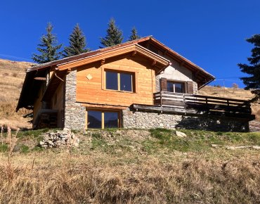 Chalet soleniou - façade sud