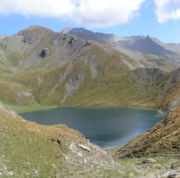 Lac du Grand Laus (2583 m) à Abriès