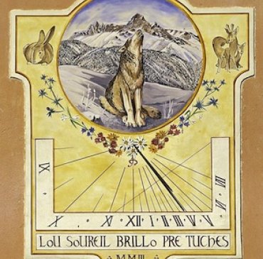 Cadran solaire à Molines-en-Queyras