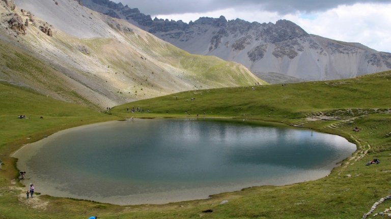 Lac de Souliers à Château-Ville-Vieille (Queyras)