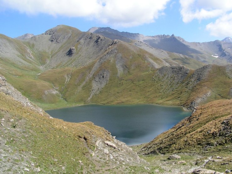 Lac du Grand Laus (2583 m) à Abriès