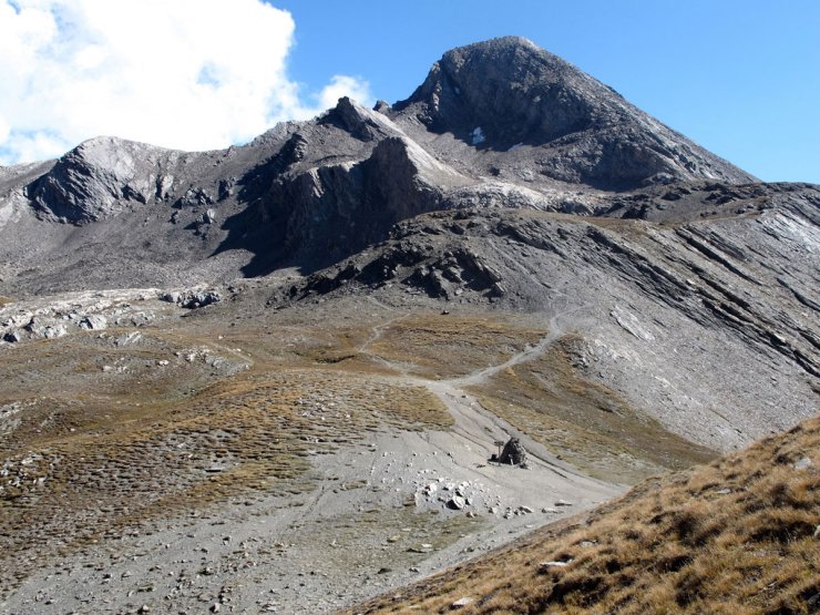 Au col Vieux entre Molines-en-Queyras et Ristolas
