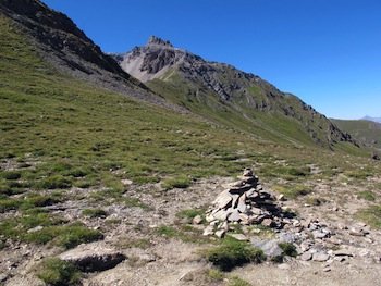 Col de Péas à Arvieux entre Queyras et Briançonnais