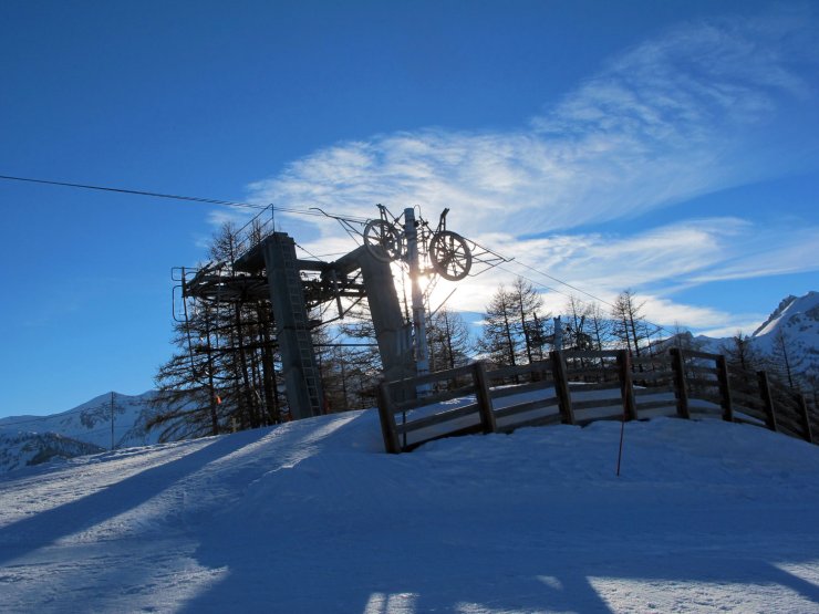 Arvieux, haut des pistes