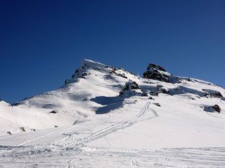 Le pic de Châteaurenard à Saint-Véran