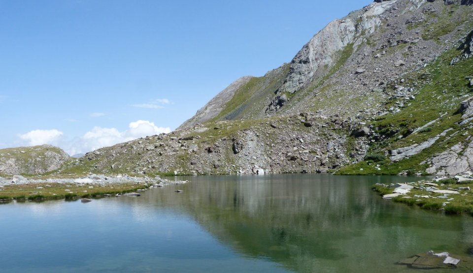 Le lac Baricle à Ristolas