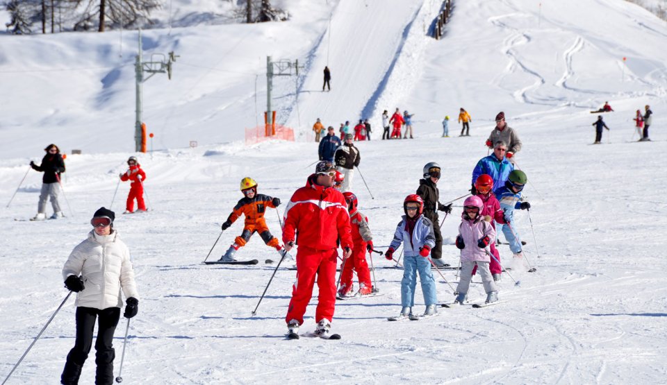 La station de ski de la Chalp d'Arvieux