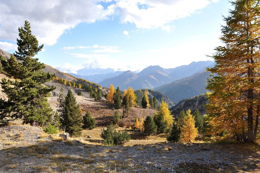 Sous le col d'Izoard