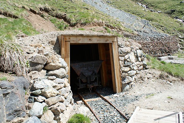 Entrée des wagonnets