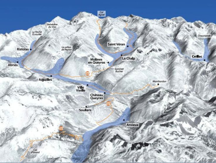Les villages du Queyras