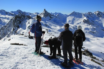 An der Bergspitze Caramantran (3025 m)(Saint-Véran - Queyras)