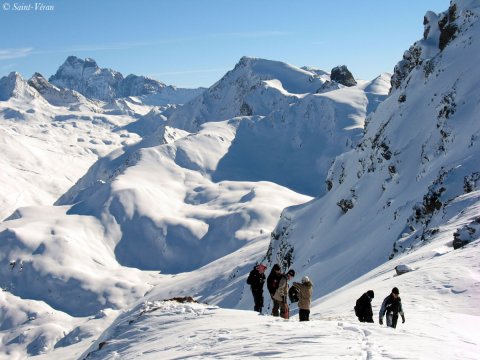  Spitze des Skigebiet Molines - Saint Véran